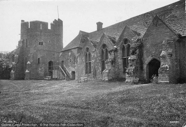 Photo of Stokesay, Castle, The Courtyard 1910