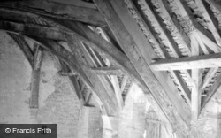 Castle, The Roof Beams 1948, Stokesay