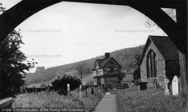 Photo of Stokesay, Castle Through The Lychgate c.1955