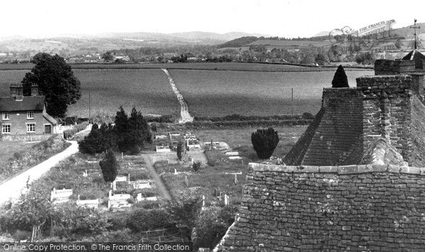 Photo of Stokesay, Craven Arms From The Castle c.1955