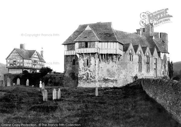 Photo of Stokesay, The Castle From The Churchyard c.1865