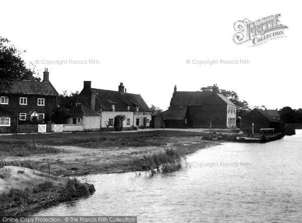 Photo of Stokesby, View From River Bure c.1945