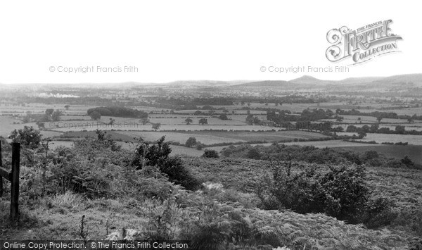 Photo of Stokesley, Roseberry Topping From Helmsley Road c.1955
