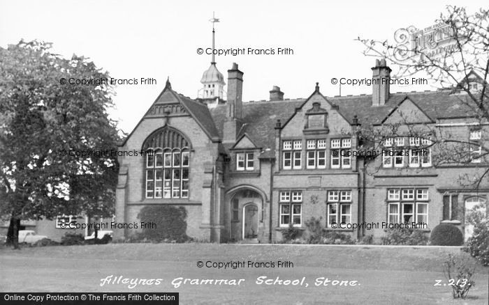 Photo of Stone, Alleyne's Grammar School c.1955