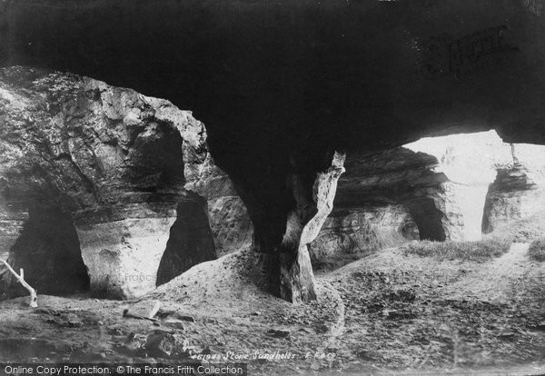 Photo of Stone, Sandholes 1900