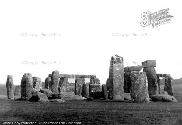 Photo of Stonehenge, 1887