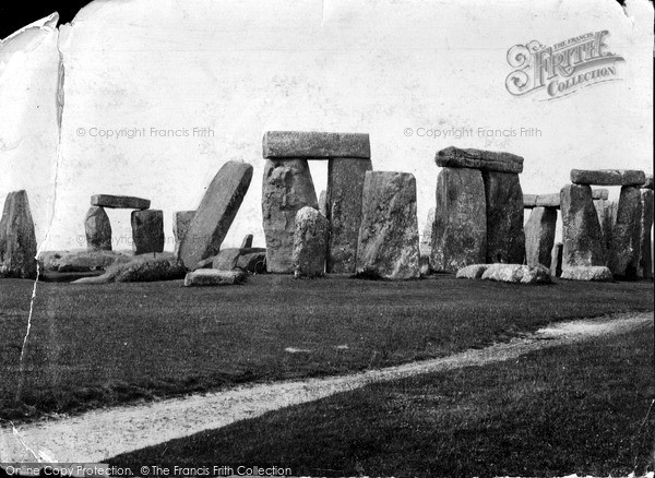 Photo of Stonehenge, c.1880