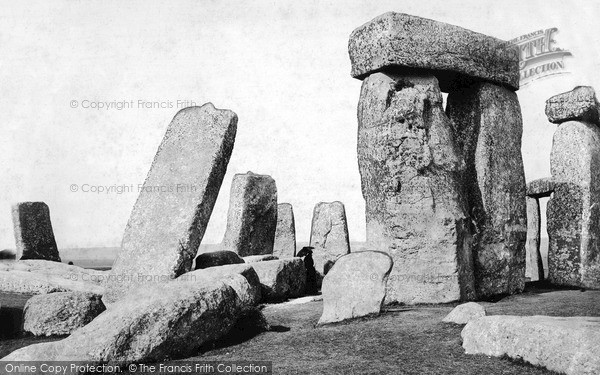 Photo of Stonehenge, c.1880