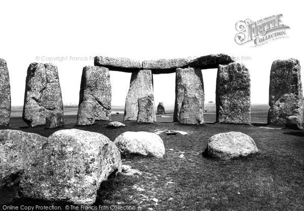 Photo of Stonehenge, From The Altar Stone 1887