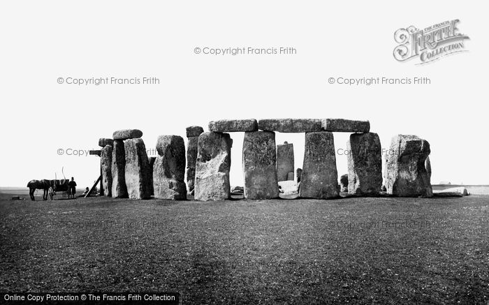 Photo of Stonehenge, From The East 1887