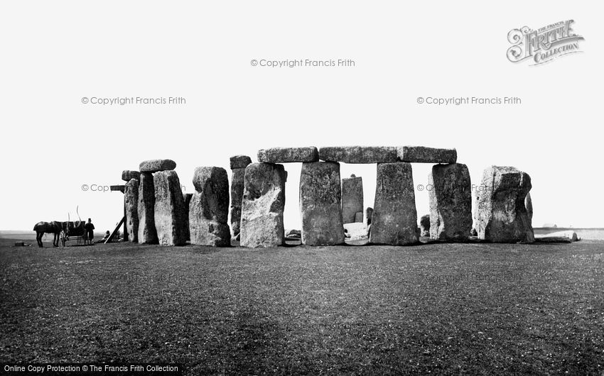 Stonehenge, from the east 1887