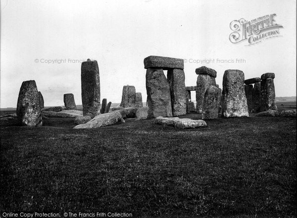 Photo of Stonehenge, Looking North 1928