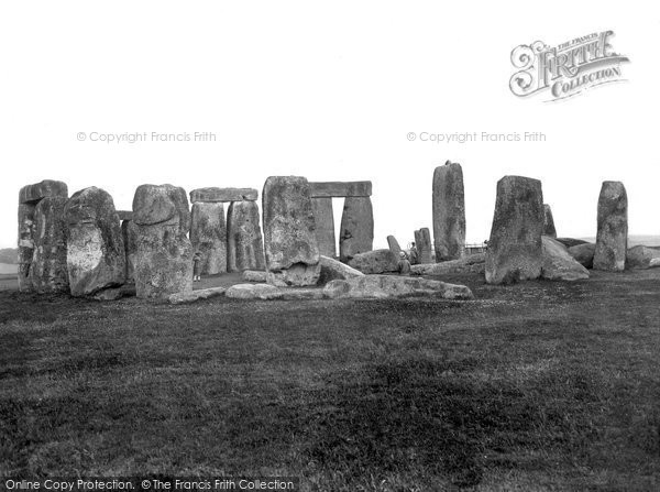Photo of Stonehenge, Looking South 1928