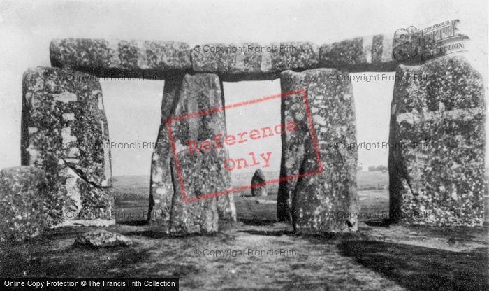 Photo of Stonehenge, The Friar's Heel And Slaughter Stone c.1930