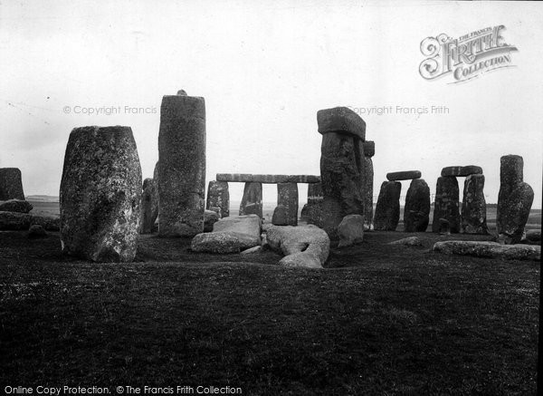 Photo of Stonehenge, West 1928