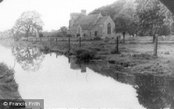 Parish Church And Canal c.1955, Stonehouse
