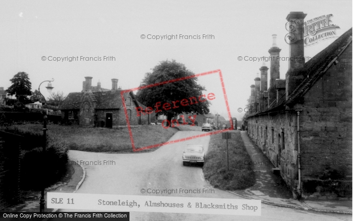 Photo of Stoneleigh, Almshouses And Blacksmiths Shop c.1960