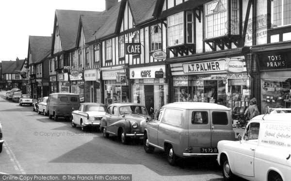 Photo of Stoneleigh, Ewell Court Parade c.1965