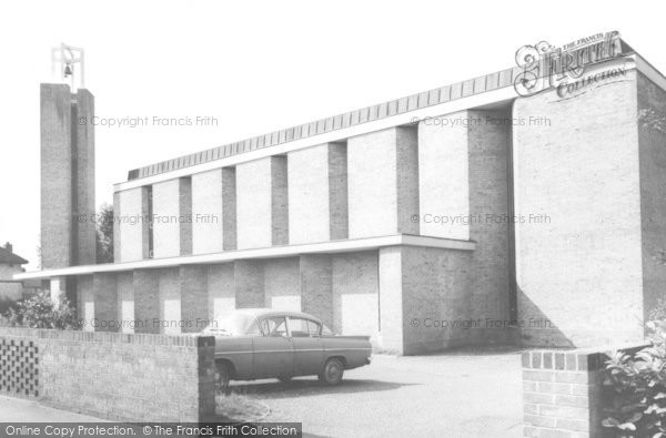 Photo of Stoneleigh, St Clement's Church, Kingston Road c.1965