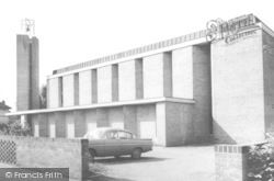 St Clement's Church, Kingston Road c.1965, Stoneleigh