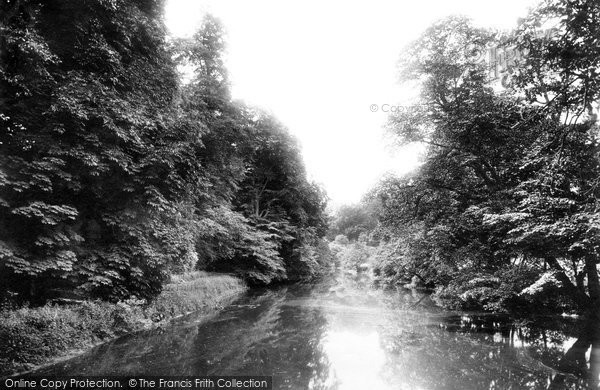 Photo of Stoneleigh, View From Bridge 1892