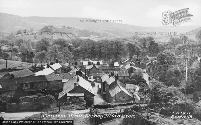 Photo of Stoney Middleton, General View c.1955