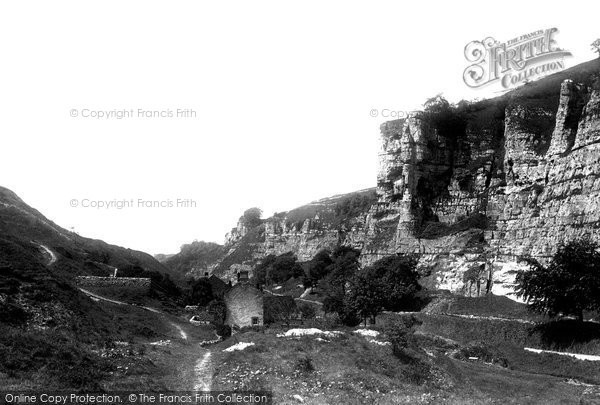 Photo of Stoney Middleton, Looking West 1896