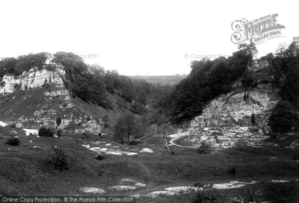 Photo of Stoney Middleton, The Delph 1896