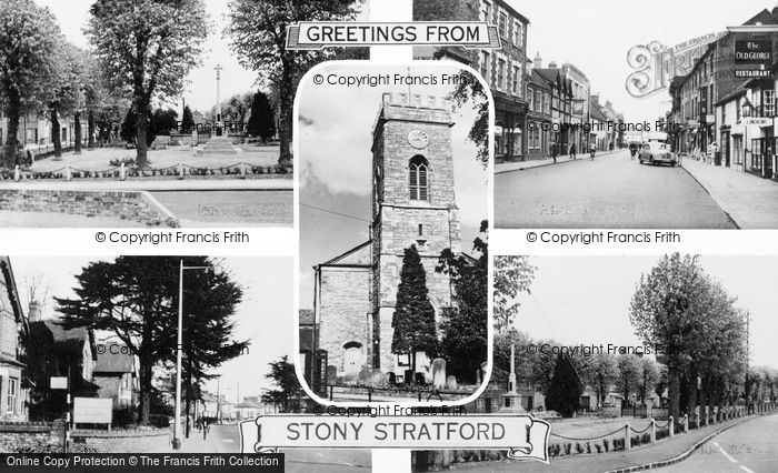 Photo of Stony Stratford, Composite c.1950