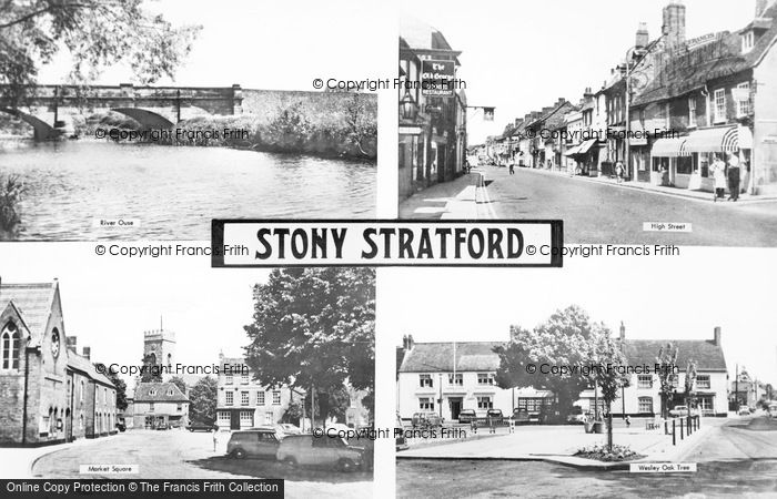 Photo of Stony Stratford, Composite c.1960