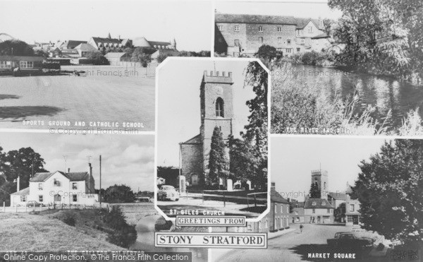 Photo of Stony Stratford, Composite c.1965