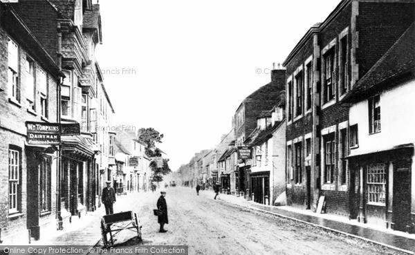 Photo of Stony Stratford, High Street 1906