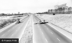 M1 Motorway c.1965, Stony Stratford