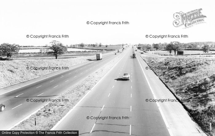 Photo of Stony Stratford, M1 Motorway c.1965