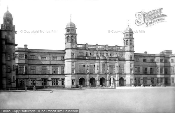Photo of Stonyhurst, The College, South 1893