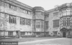 Stonyhurst, The College, The Courtyard 1893, Stonyhurst College