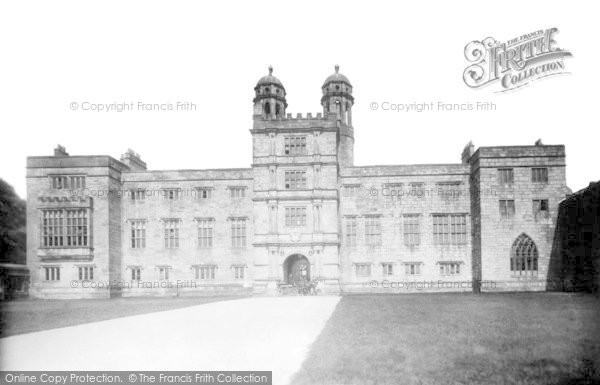 Photo of Stonyhurst, The College, West 1893