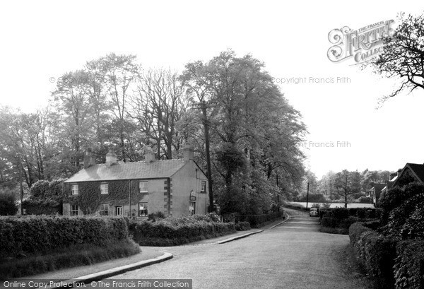 Photo of Stonyhurst, Woodfields And Post Office c.1952