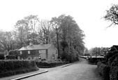 Stonyhurst, Woodfields And Post Office c.1952, Stonyhurst College