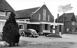 Ashcroft Road, Sacred Heart Rc Church c.1965, Stopsley
