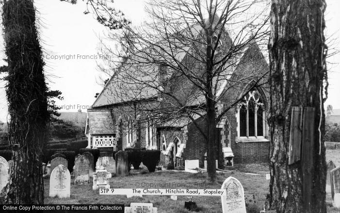 Photo of Stopsley, The Church Of St Thomas, Hitchin Road c.1965