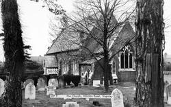 The Church Of St Thomas, Hitchin Road c.1965, Stopsley
