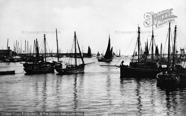 Photo of Stornoway, The Herring Fleet c.1890
