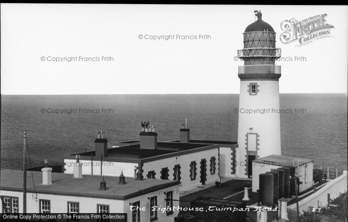 Photo of Stornoway, Tiumpan Head, Lighthouse c.1960