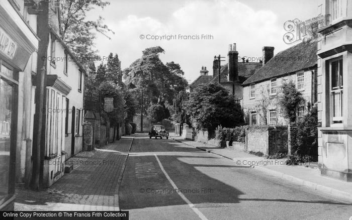 Photo of Storrington, Church Street c.1955