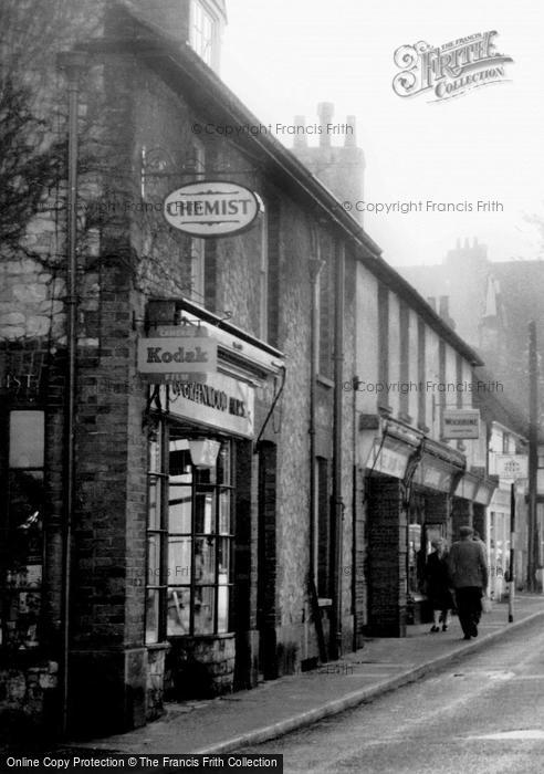 Photo of Storrington, Church Street, Chemist c.1960