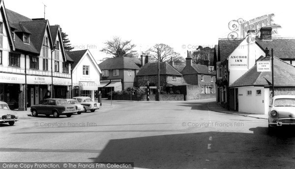 Photo of Storrington, Crossroads c.1965