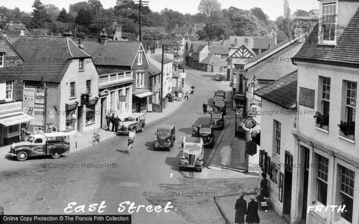 Photo of Storrington, East Street c.1955