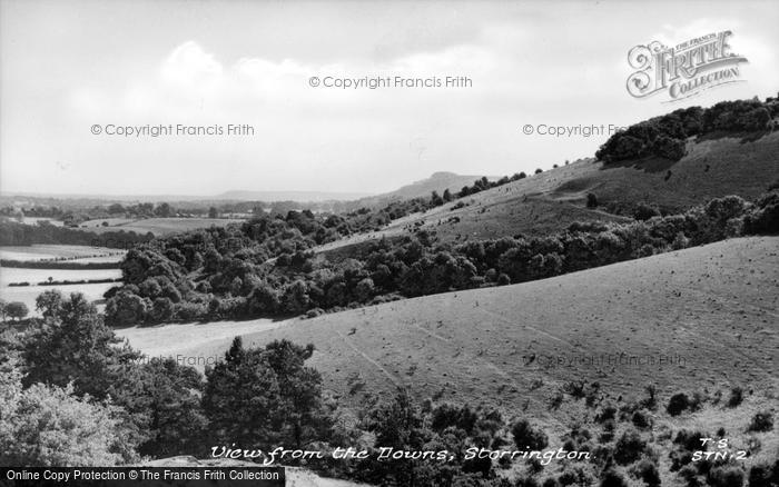 Photo of Storrington, From The Downs c.1955