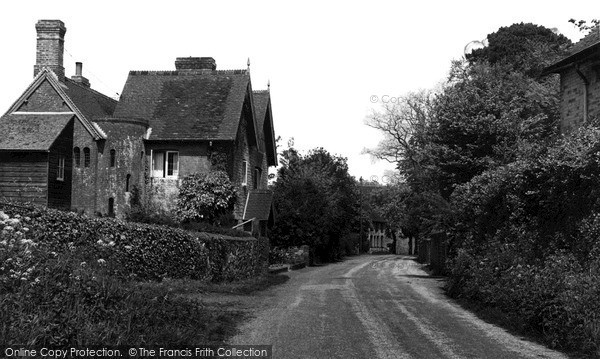 Photo of Storrington, Greyfriars Road c.1955